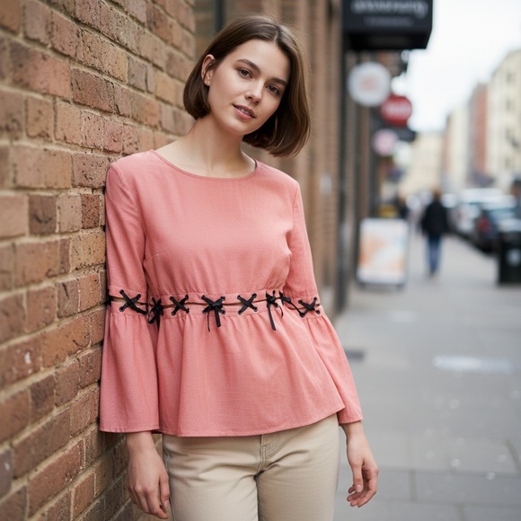 Tops - NWT Red Shirt sz L